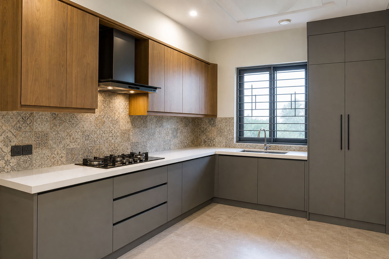Grey kitchen design possibility